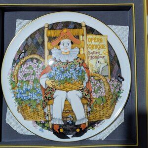 Royal Doulton “Behind the Painted Masque” Plate by Ben Black – 1982